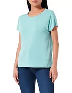 Koszulki i topy damskie - s.Oliver T-shirt damski, turkusowy, 36 (DE) - miniaturka - grafika 1