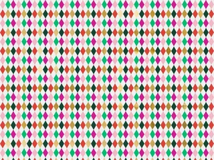 PartyDeco Papier do pakowania - Romby, 70x200cm PAP21 [16621476] - Opakowania i torebki na prezenty - miniaturka - grafika 1