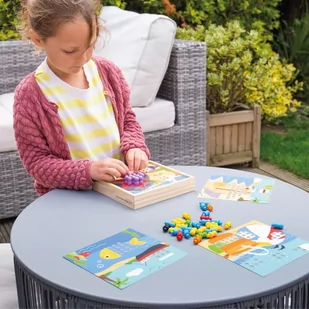 Bigjigs Toys Układanka Dla Dzieci Puzzle Kołki Morze - Układanki dla dzieci - miniaturka - grafika 1