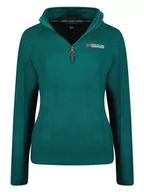 Bluzy damskie - Maison Montaigne Bluza polarowa "Tumai" w kolorze ciemnozielonym - miniaturka - grafika 1