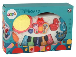 Pianinko Edukacyjne Klawisze Instrumenty Motylki Panel Edukacyjny Muzyczny - Grzechotki dla dzieci - miniaturka - grafika 5