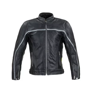 W-TEC Skórzana kurtka motocyklowa W-TEC Mathal, Czarny, 6XL 19209-6XL - Odzież motocyklowa - miniaturka - grafika 1