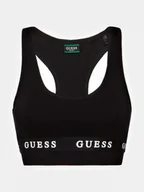 Koszulki sportowe damskie - Damski top GUESS ALINE TOP ECO STRETCH - miniaturka - grafika 1