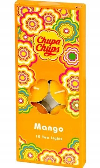 Chupa Chups Tea Lights Podgrzewacze zapachowe MANGO 10 sztuk