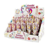 Gumy do żucia, lizaki, dropsy - CANDY LIPSTICK LIZAK W SZMINCE 6G - miniaturka - grafika 1