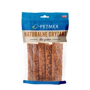 PETMEX Paski z kaczki 100g - Przysmaki dla psów PETMEX Paski z kaczki 100g - Przysmaki dla psów - miniaturka - grafika 1