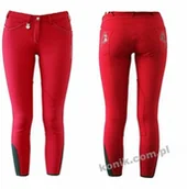 Bryczesy - Pikeur Bryczesy PAULINA berry red - miniaturka - grafika 1