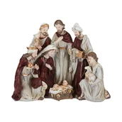 Ozdoby bożonarodzeniowe - Figurki Świąteczne Pokłon Trzech Mędrców 19 Cm Holy Family VILLA ITALIA - miniaturka - grafika 1