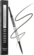 Akcesoria i kosmetyki do stylizacji brwi - Nanobrow Eyebrow Pencil Dark Brown - miniaturka - grafika 1