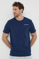 Koszulki męskie - G-Star Raw t-shirt bawełniany męski kolor granatowy z nadrukiem - miniaturka - grafika 1