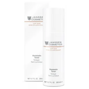 Janssen Cosmetics Janssen Cosmetics Melafadin Toner Tonik rozjaśniający 200 ml - Toniki i hydrolaty do twarzy - miniaturka - grafika 1