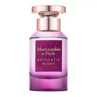 Wody i perfumy damskie - Abercrombie & Fitch, Authentic Night Femme, woda perfumowana, 50 ml - miniaturka - grafika 1