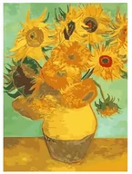 Malowanie po numerach - ZESTAW DO MALOWANIA PO NUMERACH SŁONECZNIKI 40X50 - miniaturka - grafika 1