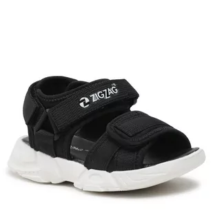 Sandały ZigZag Sasir Kids Sandal Z232276 1001 Black - Buty dla chłopców - miniaturka - grafika 1