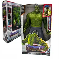 Figurki dla dzieci - Figurka Interaktywna Hulk Avengers Zabawka Kolekcjonerska Marvel 30 cm - miniaturka - grafika 1