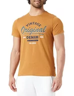 Koszulki męskie - Blend t-shirt męski s/s, 171134/brązowy cukier, M - miniaturka - grafika 1