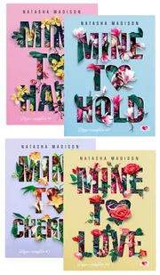 Pakiet Długo i szczęśliwie. Tomy 1-4 Mine to have, Mine to Hold, Mine to Cherish, Mine to love - Natasha Madison - książka - Romanse - miniaturka - grafika 1