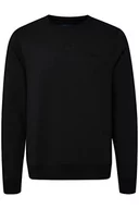 Bluzy męskie - Blend BHBHDownton Crew Neck bluza z okrągłym dekoltem, bluza męska z okrągłym dekoltem, Black (194007), L - miniaturka - grafika 1