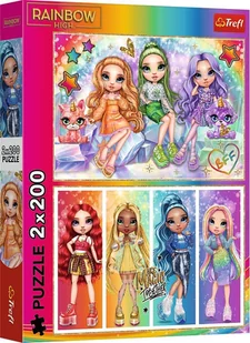 PUZZLE 2X200EL TREFL TECZOWE LALKI PUD 8 - Puzzle - miniaturka - grafika 1