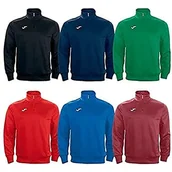 Bluzy męskie - Joma Męska bluza z zamkiem błyskawicznym faraon Czerwony 3XS 100285.600_3XS - miniaturka - grafika 1