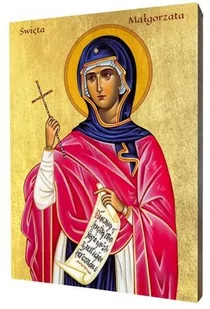 Ikona święta Małgorzata - Ikony i obrazy sakralne - miniaturka - grafika 1