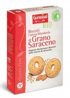 Ciastka - BEZGLUTENOWE ORGANICZNE CIASTECZKA GRYCZANE Z MIGDAŁAMI BIO GERMINAL 250G - miniaturka - grafika 1