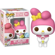 Figurki dla dzieci - Funko Pop! Sanrio: Hello Kitty And Friends - My Melody (Gitd) #91 (Exclusive) - miniaturka - grafika 1