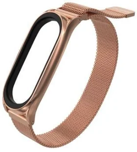 Best Accessories Best Accessories BRANSOLETA DO XIAOMI MI BAND 3/4/5/6 ROSE GOLD 1822 - Akcesoria do smartwatchy - miniaturka - grafika 1