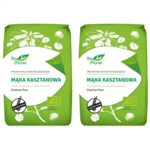 Bio Planet Mąka kasztanowa bezglutenowa Zestaw 1.4 kg Bio - Mąka - miniaturka - grafika 1