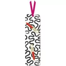 Museums &amp; Galleries Zakładka do książki Lipstick Wiggle - Zakładki do książek - miniaturka - grafika 1