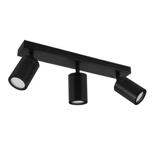 Ideus Sufitowa lampa reflektorowa Tenor 04073 metalowa do kuchni czarna - Lampy sufitowe - miniaturka - grafika 1