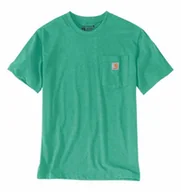 Koszulki męskie - Koszulka Carhartt Workwear Pocket SS Green Heather - miniaturka - grafika 1