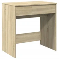 Toaletki - vidaXL Toaletka z lustrem dąb sonoma 73x46,5x120 cm - miniaturka - grafika 1