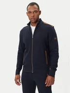 Bluzy męskie - Bugatti Bluza 8700-85050D Granatowy Regular Fit - miniaturka - grafika 1