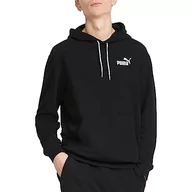 Bluzy męskie - PUMA Męska bluza z kapturem ESS TR, czarna, M, czarny, M - miniaturka - grafika 1