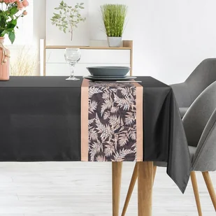 Eurofirany, Obrus dekoracyjny z szarfą CHO/ANITA/1/CZAR 140X180+33X180 - Obrusy i serwetki - miniaturka - grafika 1