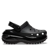 Klapki i japonki damskie - Klapki Crocs Classic Mega Crush Clog 207988 Czarny - miniaturka - grafika 1