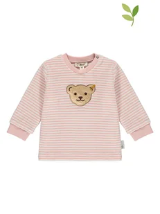 Steiff Bluza w kolorze jasnoróżowym - Bluzy i sweterki niemowlęce - miniaturka - grafika 1