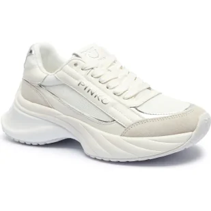 Pinko Sneakersy ARIEL 07 z dodatkiem skóry - Moda i Uroda OUTLET - miniaturka - grafika 1