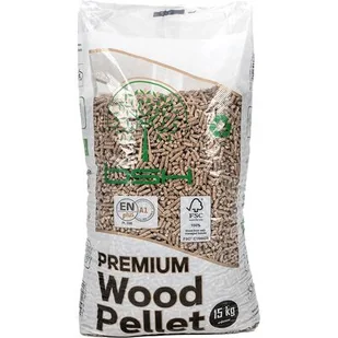 Pellet drzewny A1 15 kg - Materiały opałowe - miniaturka - grafika 1