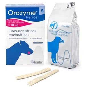 OROZYME Collagen Strips Płatki kolagenowe do żucia - Higiena jamy ustnej zwierząt - miniaturka - grafika 1
