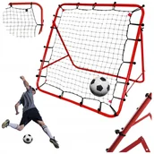 Piłka nożna - BRAMKA REBOUNDER TRENINGOWA PIŁKARSKA RAMA TRENAŻER PIŁKI NOŻNEJ 100x100 cm - miniaturka - grafika 1