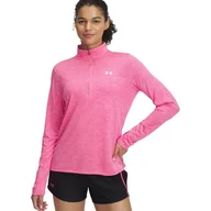 Bluzy damskie - Bluza damska Tech 1/2 Zip Twist Under Armour - miniaturka - grafika 1