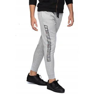 Spodnie dresowe męskie Under Armour - Spodnie sportowe męskie - miniaturka - grafika 1