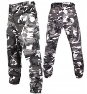 Spodnie męskie - Spodnie wojskowe bojówki taktyczne Moro Mil-Tec wzmacniane Bdu Urban L - miniaturka - grafika 1