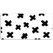 Podkładki na biurko - Mata na biurko Pociągnięcia pędzlem 120x60 cm - miniaturka - grafika 1