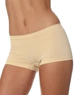 Majtki damskie - Bokserki damskie Brubeck Comfort Cotton BX10470 beżowe - miniaturka - grafika 1