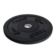 Obciążenia - Obciążenie bumperowe olimpijskie TREXO czarne TRX-BMP005 5 kg - miniaturka - grafika 1