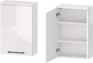 Szafki łazienkowe - Szafka Łazienkowa ROSEN 45 D L - Uchwyt Czarny - miniaturka - grafika 1