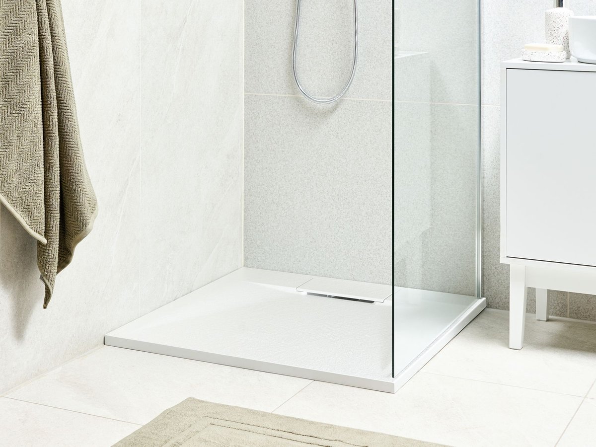 Brodzik prysznicowy AZZURRO 80 x 80 x 3 cm Biały